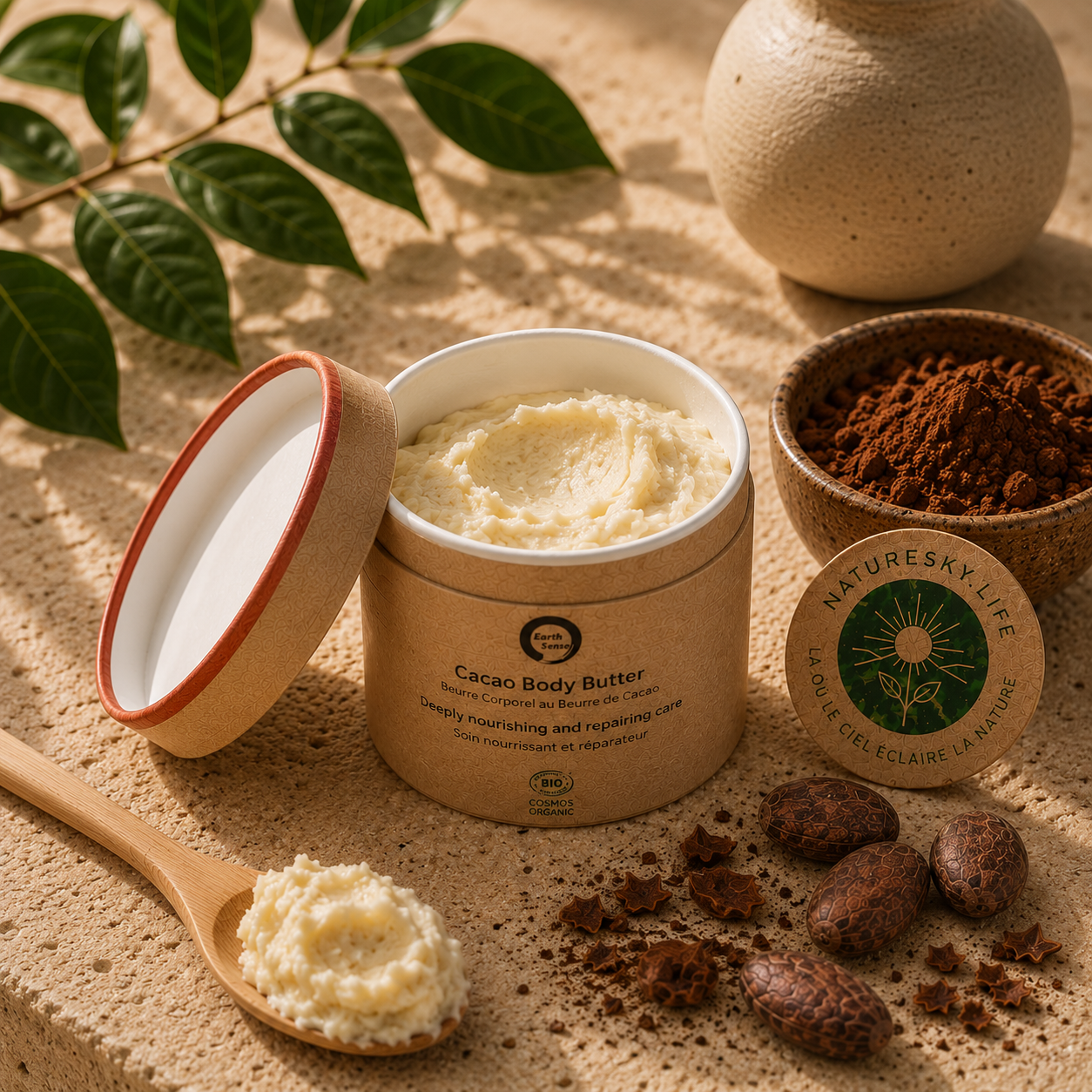 Beurre corporel cacao – 200ml