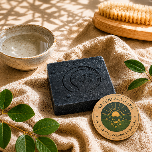 Savon Spa Noir au charbon actif – 90g