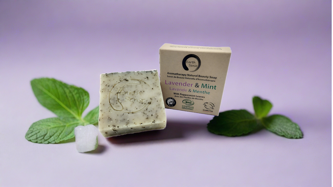 Savon Lavande & Feuilles de Menthe - Certifié Bio - 90g