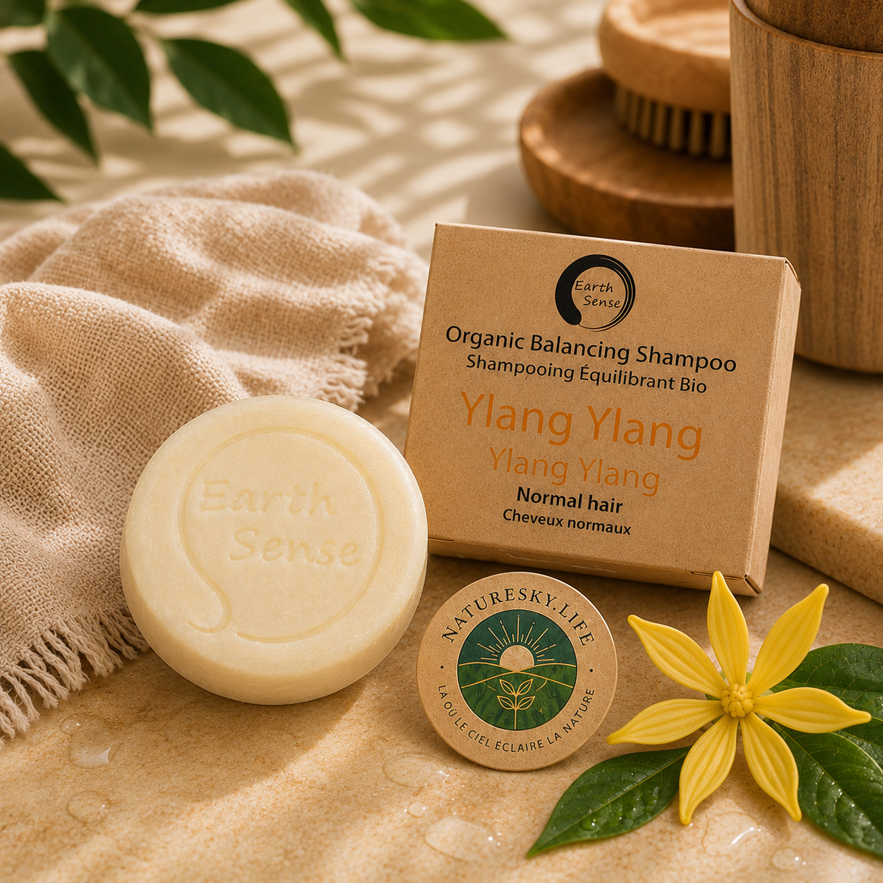 Shampoing solide Ylang Ylang – 60g